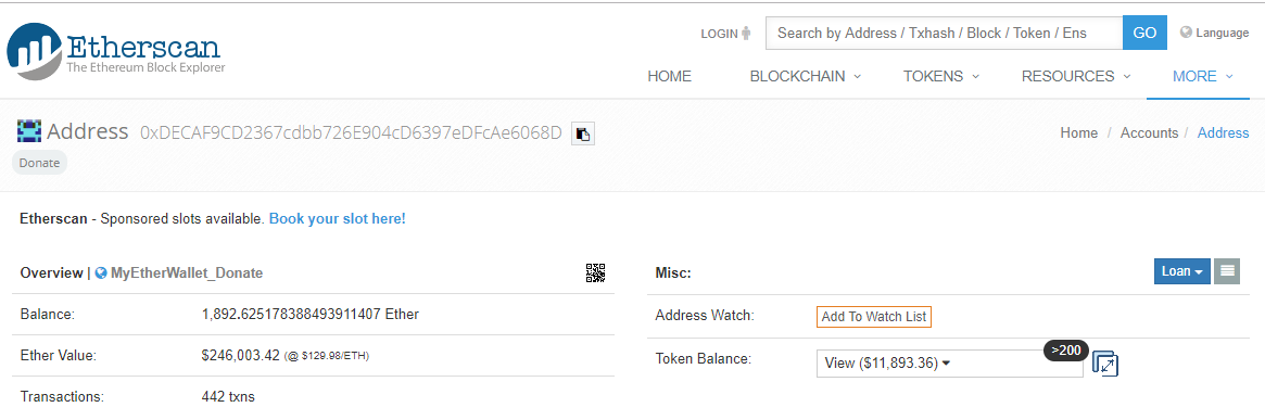 Image of Etherscan